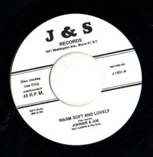 JOHNNIE AND JOE - WARM SOFT AND LOVELY