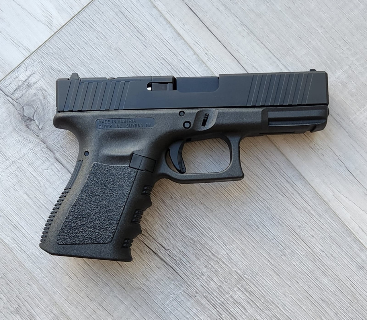 Glock 19 Slide G3/RMR with Black Slide/Barrel - SPK Installed - Sights