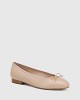 Aroma New Flesh Leather Ballet Flat 