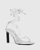 Risilla Silver Metallic Strappy Sandal 