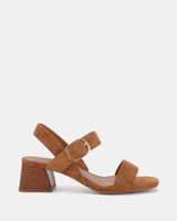 Nessy Nutshell Suede Leather Heel 