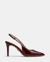 Riker Scarlet Patent Leather Slingback 