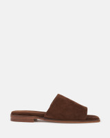 Doro Syrup Suede Leather Slide 