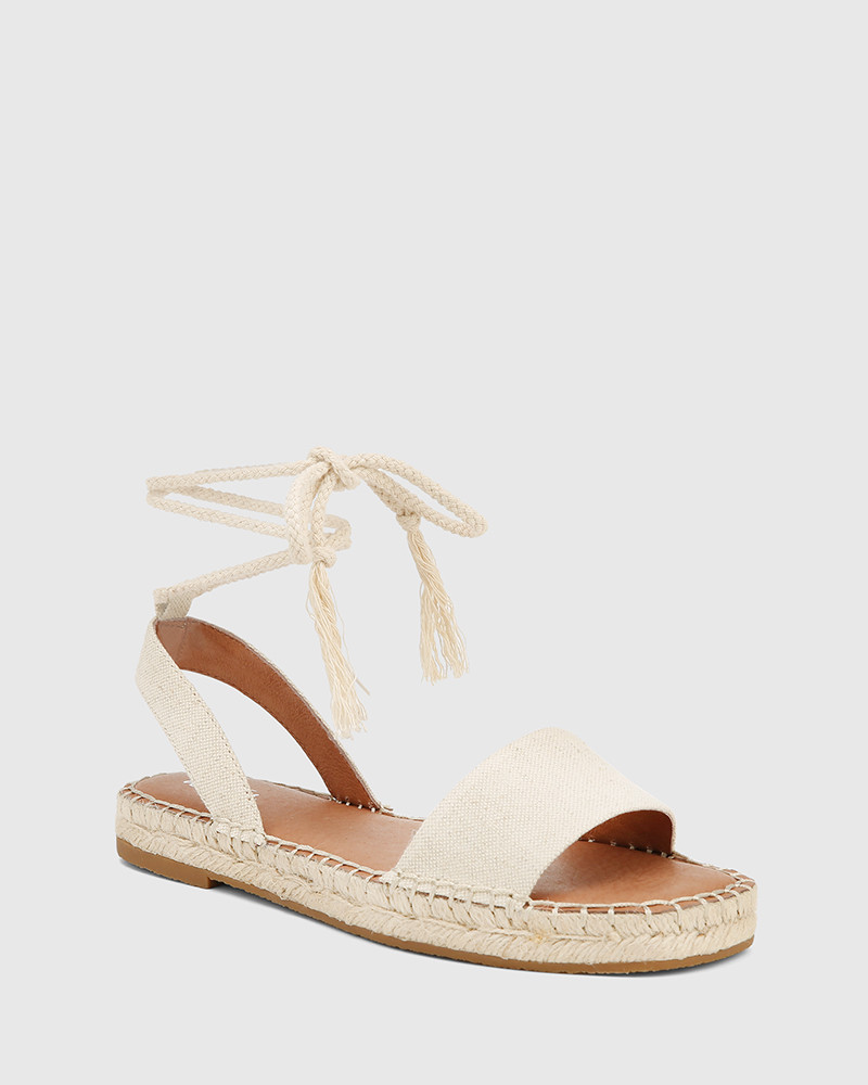 canvas slingback sandals