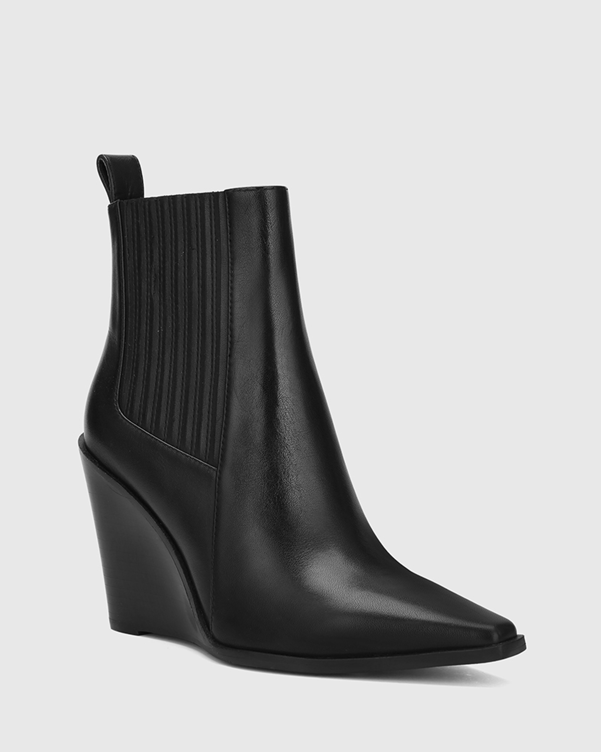 wedge ankle boots