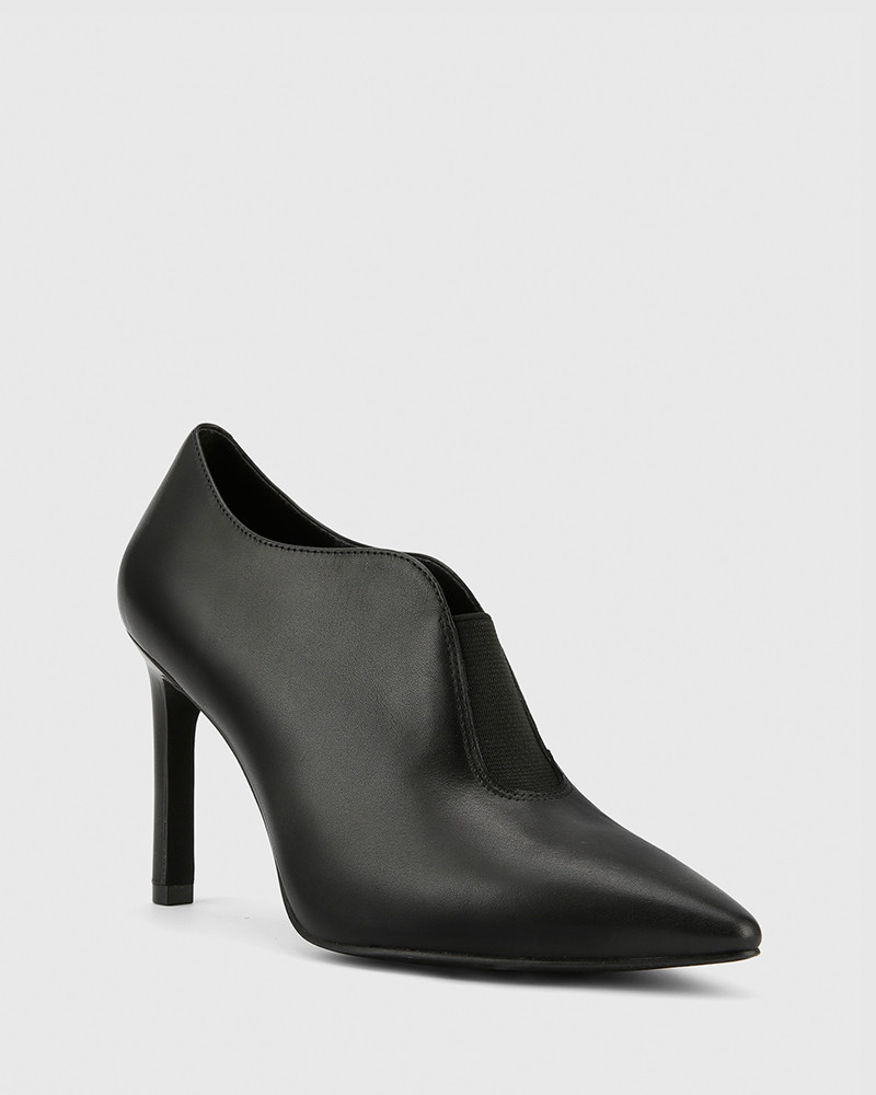 pointed toe stiletto booties