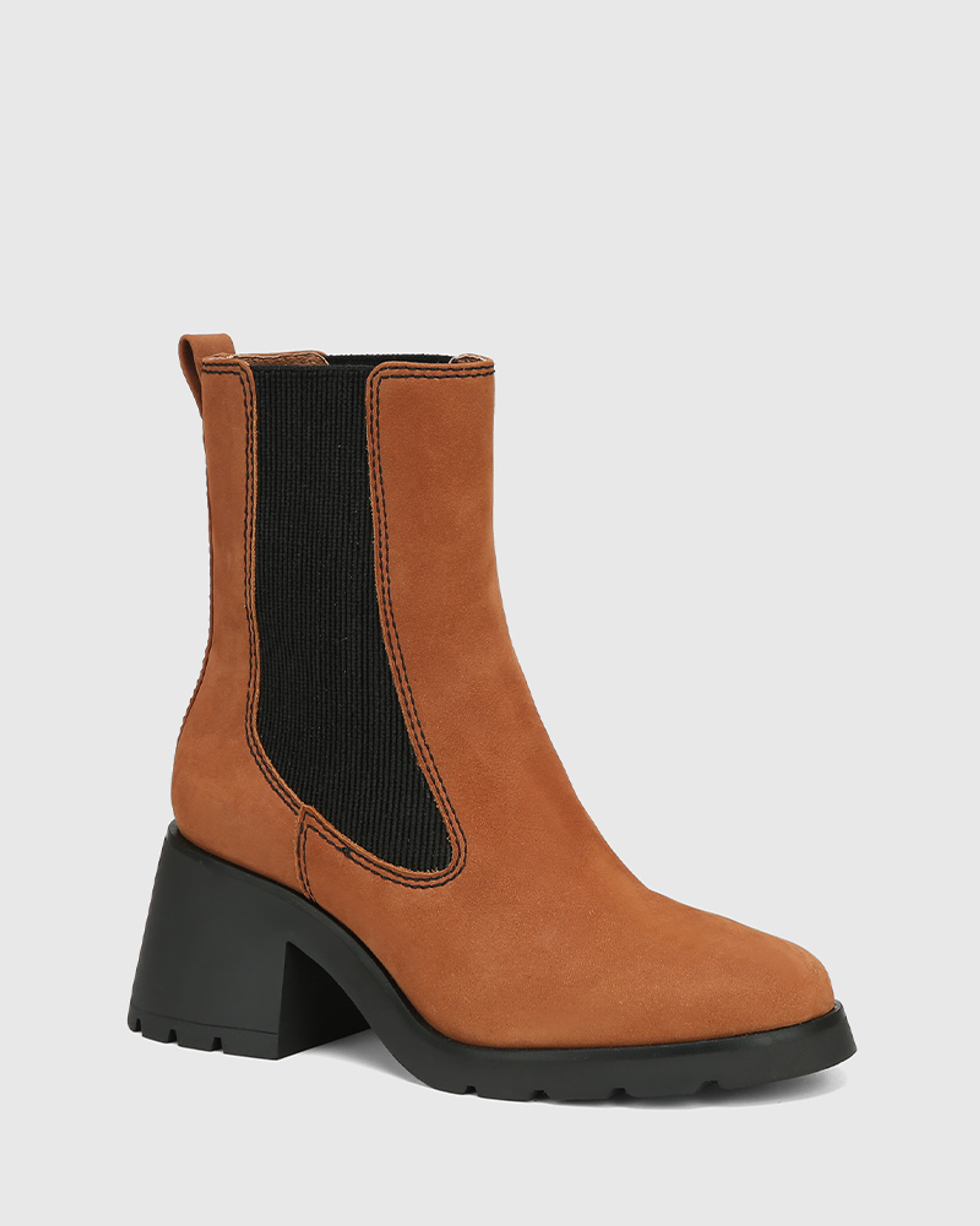 nubuck leather boots