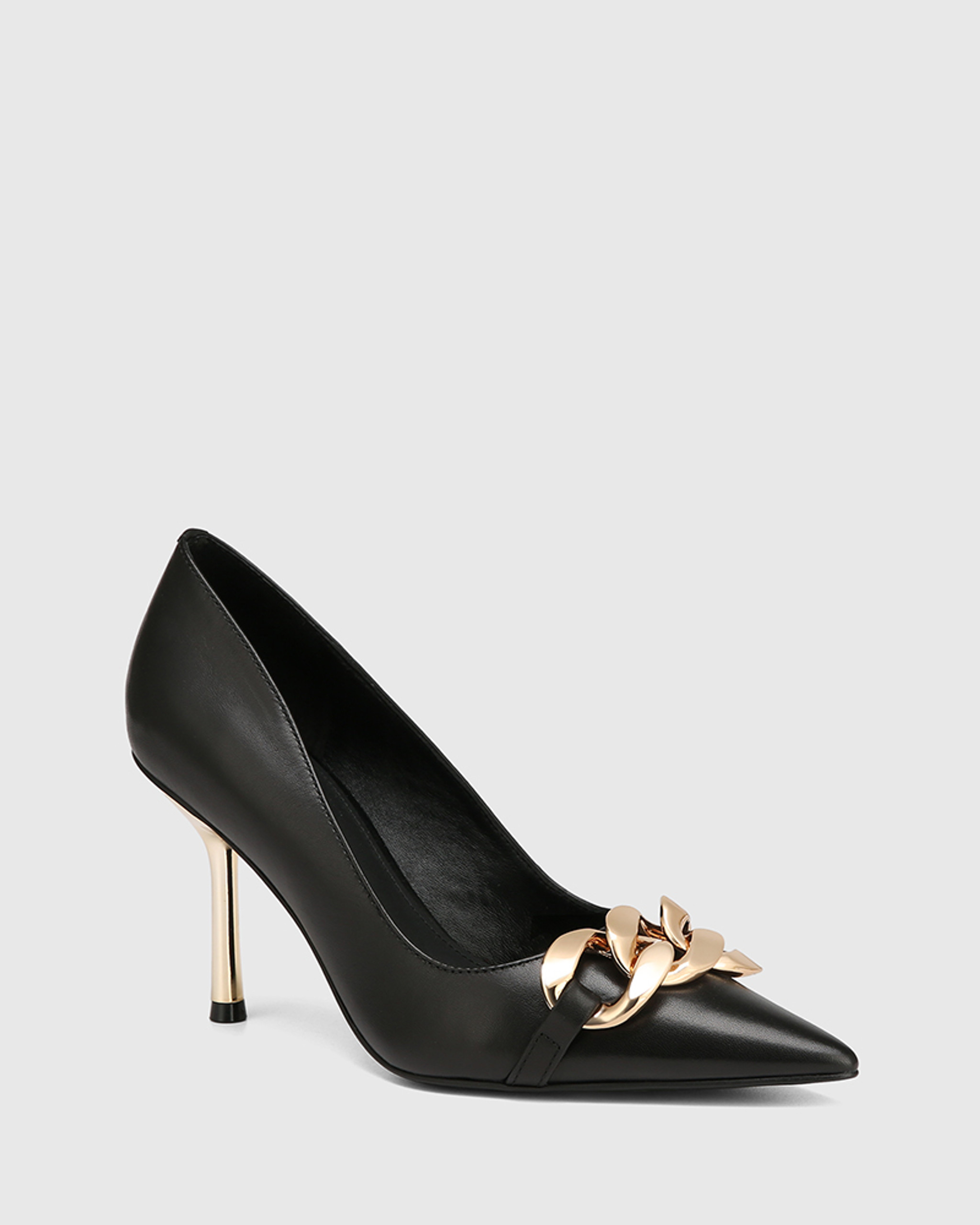 Black Ankle Strap Heels for Women | ASOS