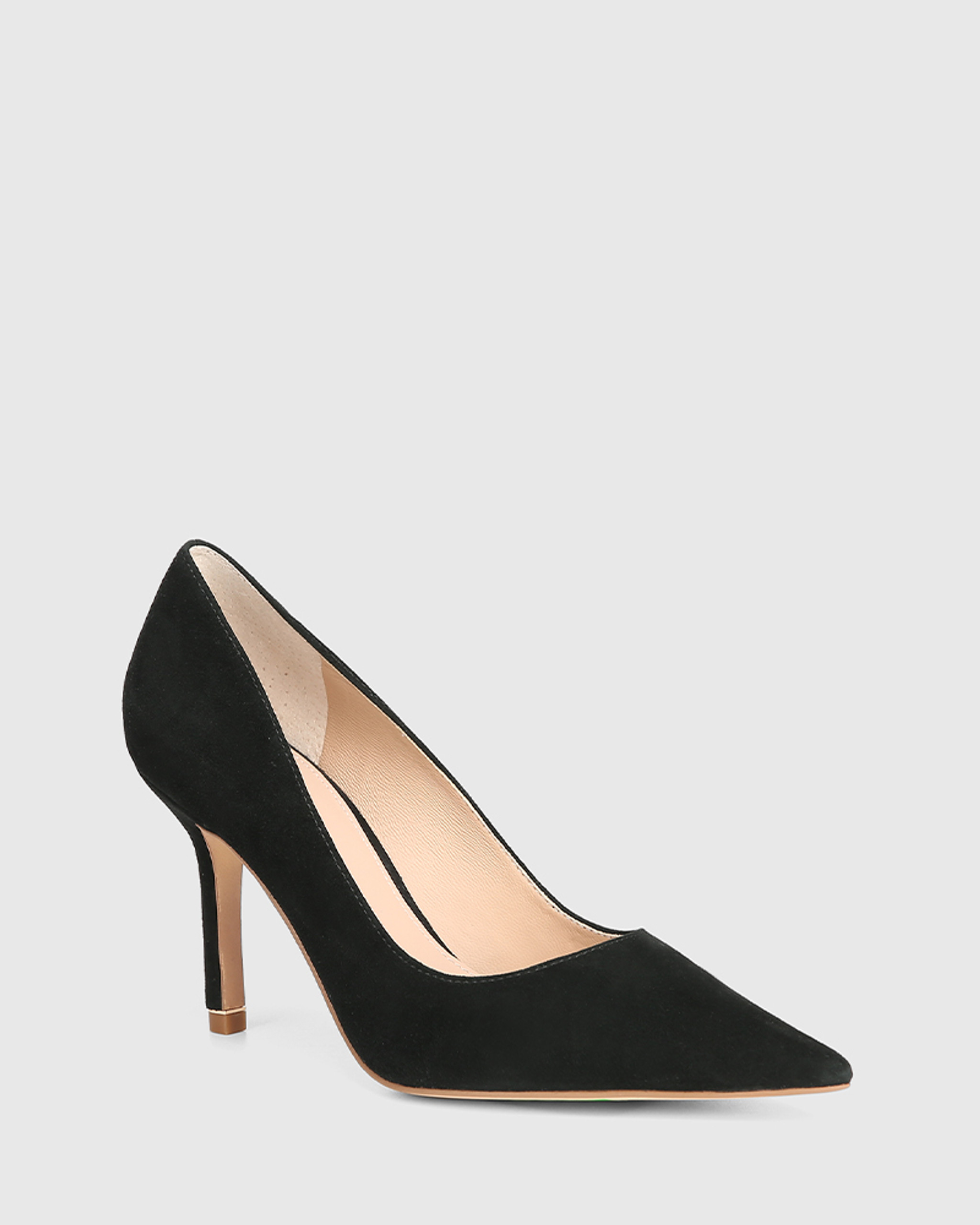 Kate Spade Heels Kylah Pumps Black Suede Block Heeled Square Toe Shoes Size  6 | eBay