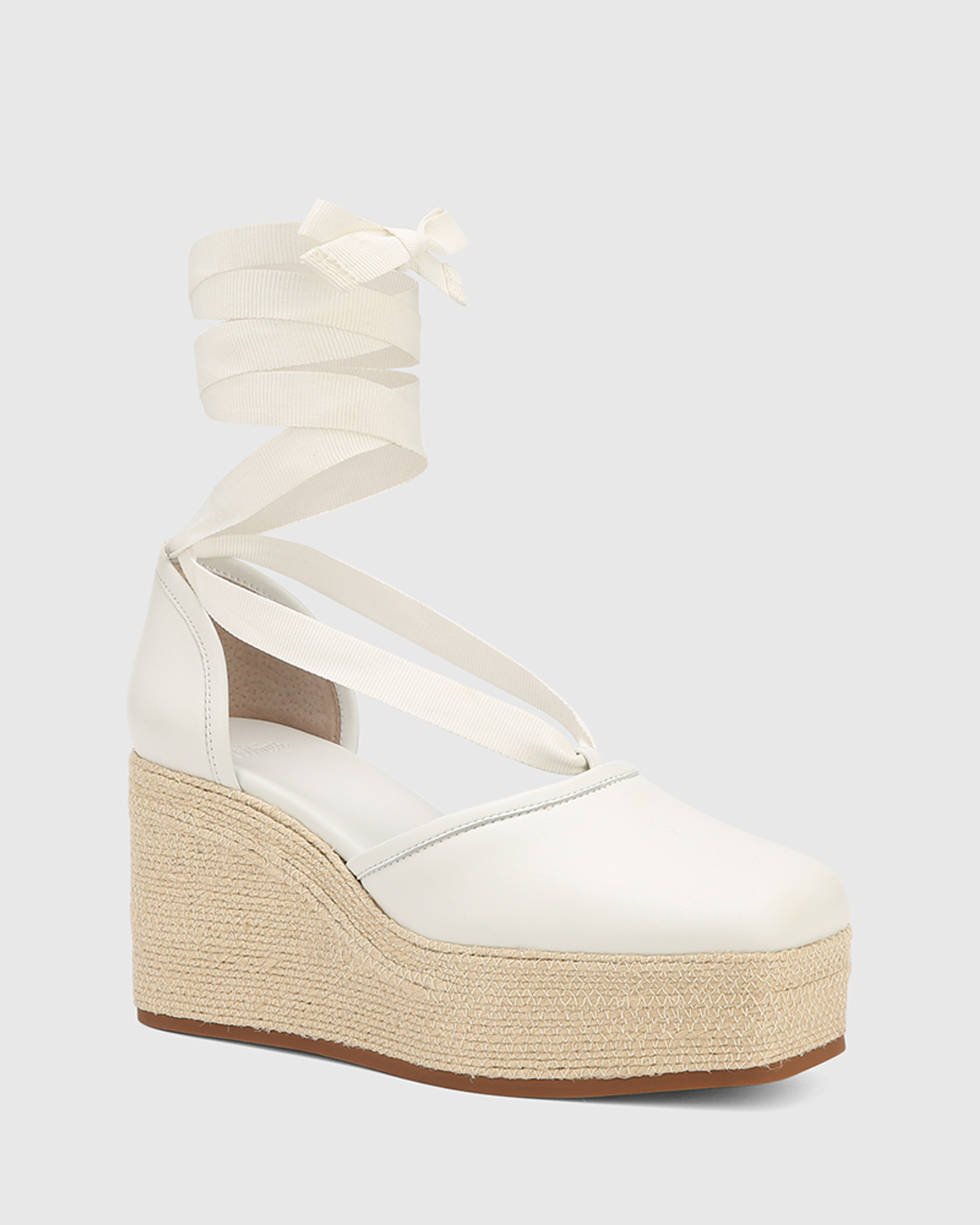 White lace sales espadrille wedges