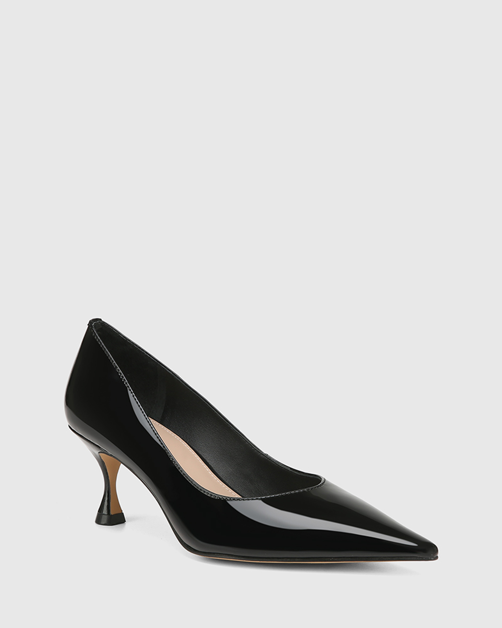 Womens black patent on sale pumps