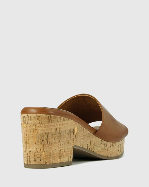 suede cork sandals