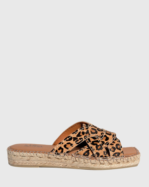 leopard print slide