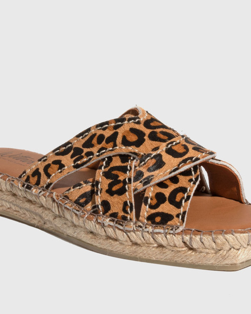 cow print espadrilles