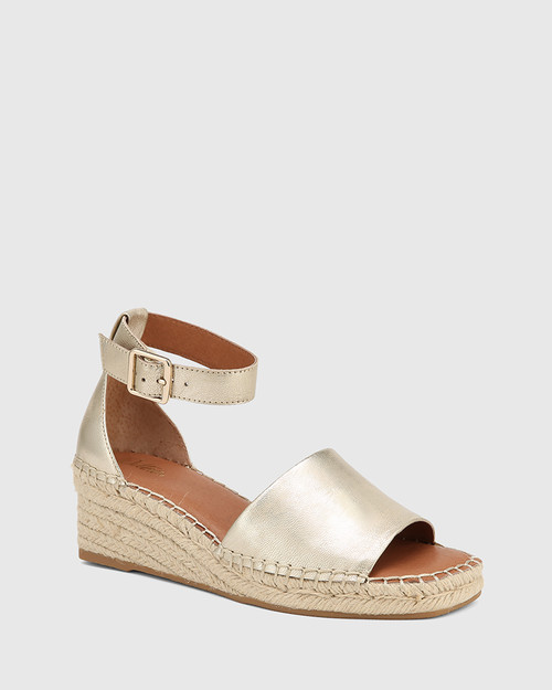 white low heel espadrilles