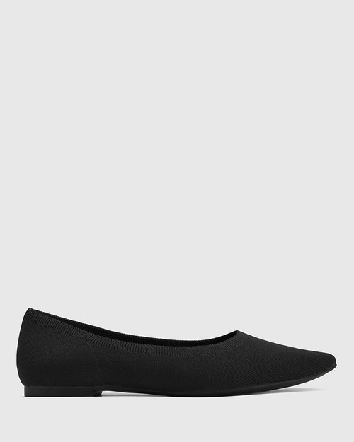 black canvas flats