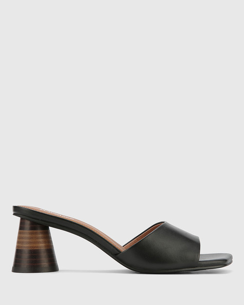 square sandal heel