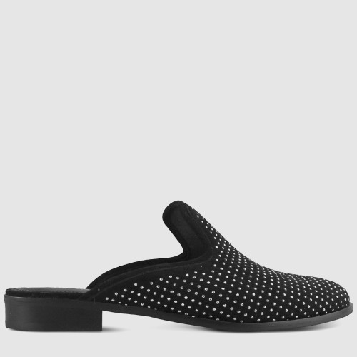 Henria Mule | Black Suede | Wittner Shoes