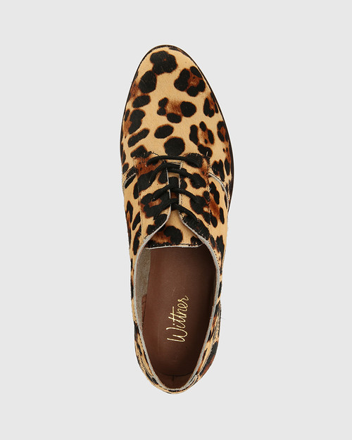 wittner leopard print shoes