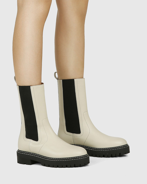 pull on combat boots