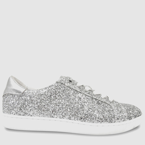glitter platform sneakers