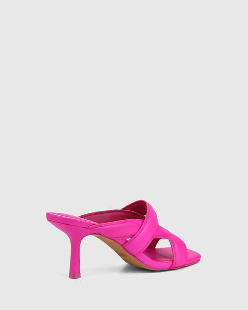 Casanova Siren Pink Leather Stiletto Heel Sandal & Wittner & Wittner Shoes