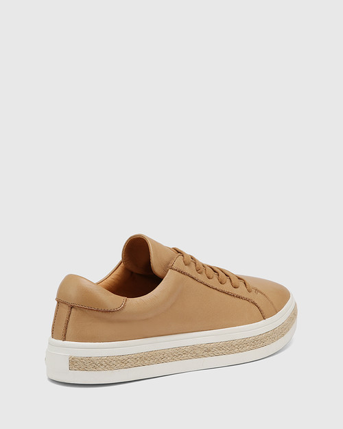 camel brown sneakers