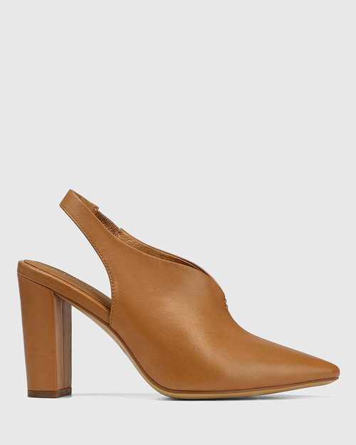 tan slingback shoes