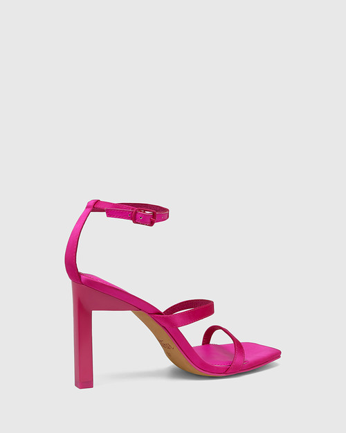Renai Siren Pink Recycled Satin Strappy 
