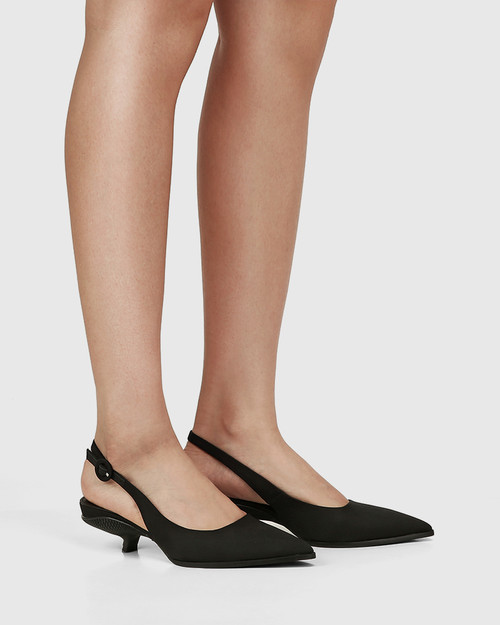 Galactic Black Recycled Nylon Kitten 