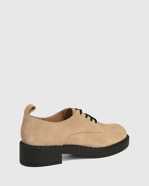 camel suede shoes