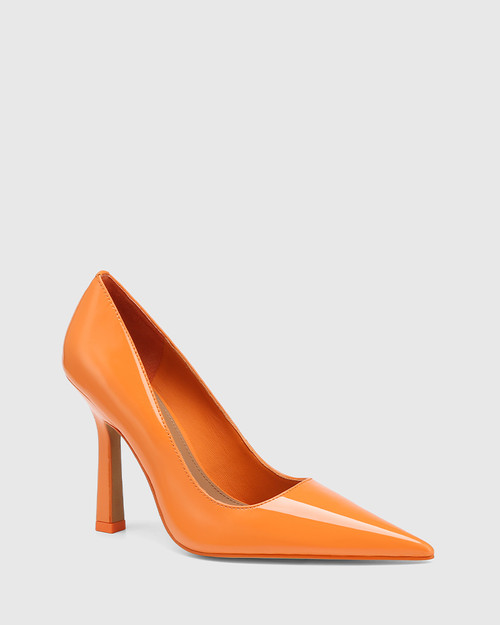 Wynston Blaze Patent Leather Stiletto Heel Pump