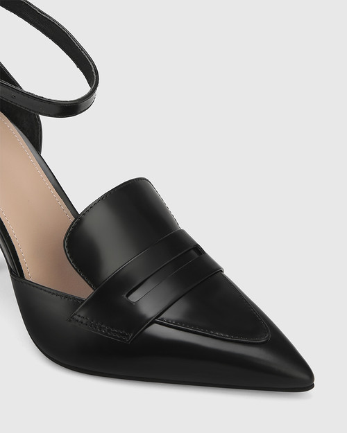 Holsee Black Box Leather Stiletto Heel & Wittner & Wittner Shoes