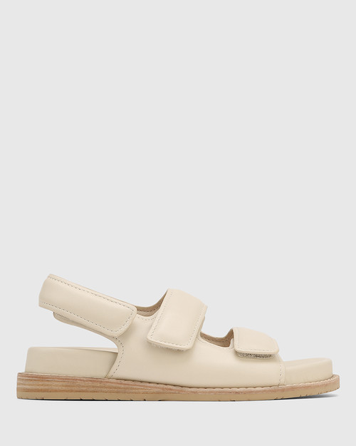 Alexsandra Vintage Ivory Leather Sandal & Wittner & Wittner Shoes