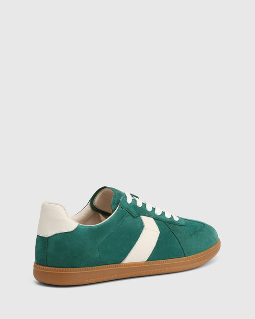 Blaze Emerald Suede Leather Sneaker