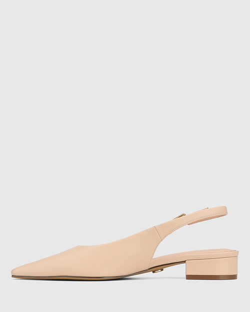 Desiree Bisque Leather Slingback & Wittner & Wittner Shoes