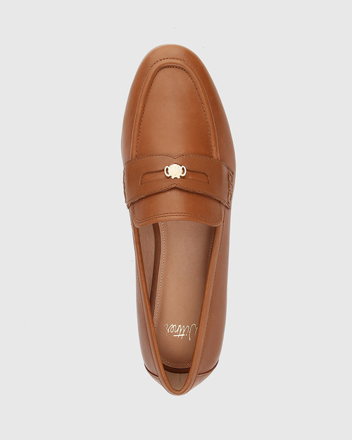 Andy Havana Tan Leather Loafer & Wittner & Wittner Shoes