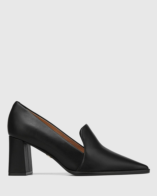 Palermo Black Leather Loafer 
