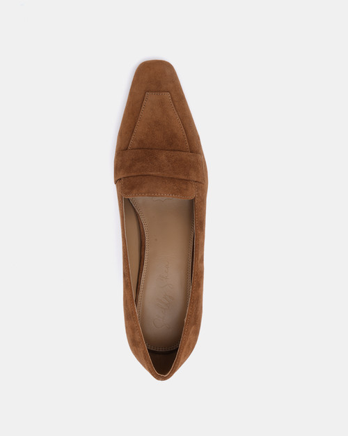 Marsin Nutshell Suede Leather Loafer & Wittner & Wittner Shoes