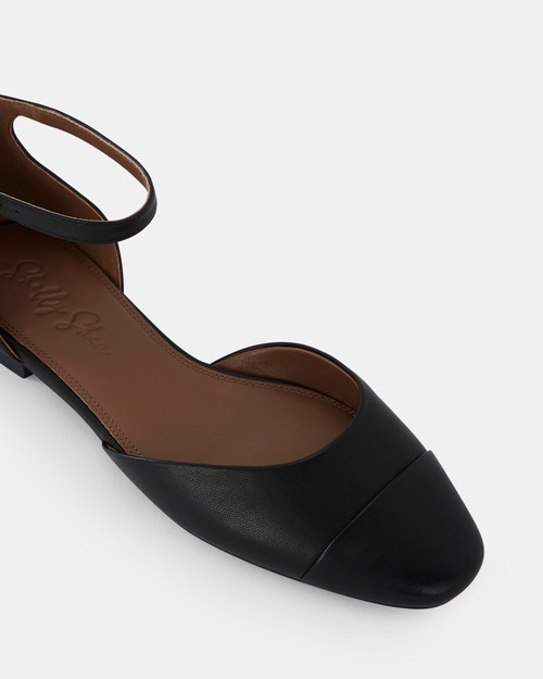 Lucky Black Leather Flat & Wittner & Wittner Shoes