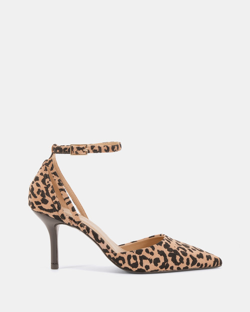 Maya Leopard Print Leather Heel & Wittner & Wittner Shoes