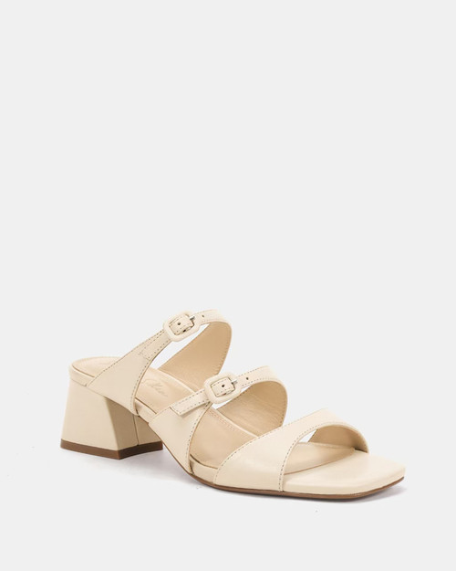 Mufasa Chalk Leather Heel & Wittner & Wittner Shoes