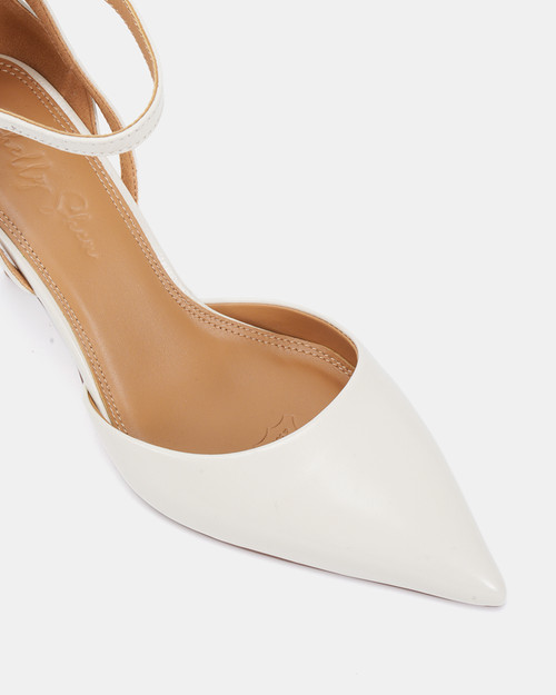 Maya Ivory Leather Heel & Wittner & Wittner Shoes