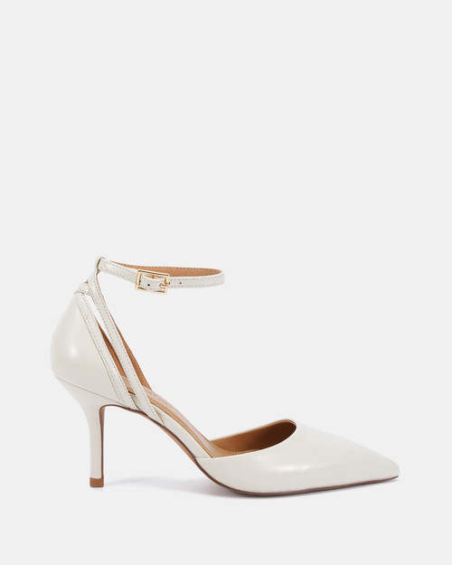 Maya Ivory Leather Heel & Wittner & Wittner Shoes