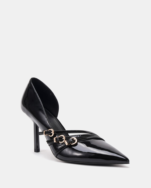 Moko Black Patent Leather Pump & Wittner & Wittner Shoes