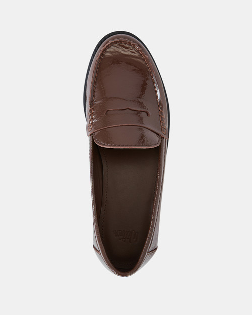 Burke Syrup Patent Leather Loafer & Wittner & Wittner Shoes