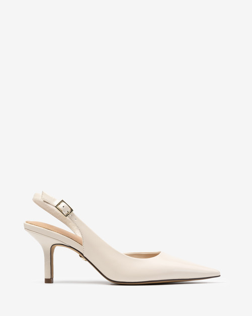Livy Vintage Ivory Leather Slingback & Wittner & Wittner Shoes