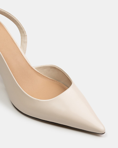 Livy Vintage Ivory Leather Slingback & Wittner & Wittner Shoes