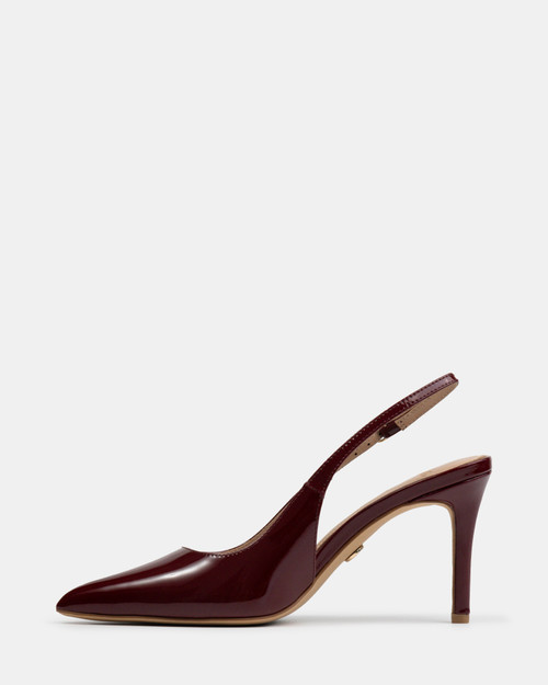 Riker Scarlet Patent Leather Slingback & Wittner & Wittner Shoes
