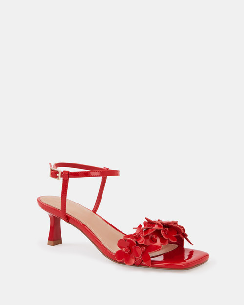 Kori Glazed Cherry Patent Leather Sandal & Wittner & Wittner Shoes